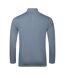 T-shirt Manches Longues À Col Montant Zippé Power Up Homme Vieux Bleu Dare 2B-3