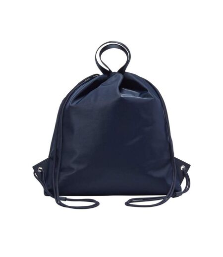 Leather Drawstring Bag One Size Navy Hugo Boss
