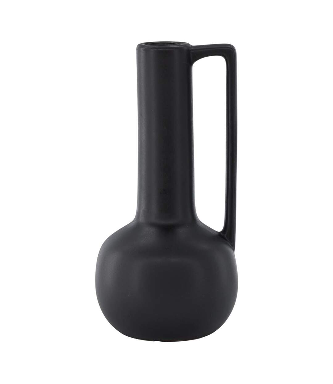 Vase Design en Céramique Allis 36cm Noir-1