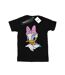 Disney Womens/Ladies Daisy Duck Big Portrait Cotton Boyfriend T-Shirt (Noir) - UTBI37867-1