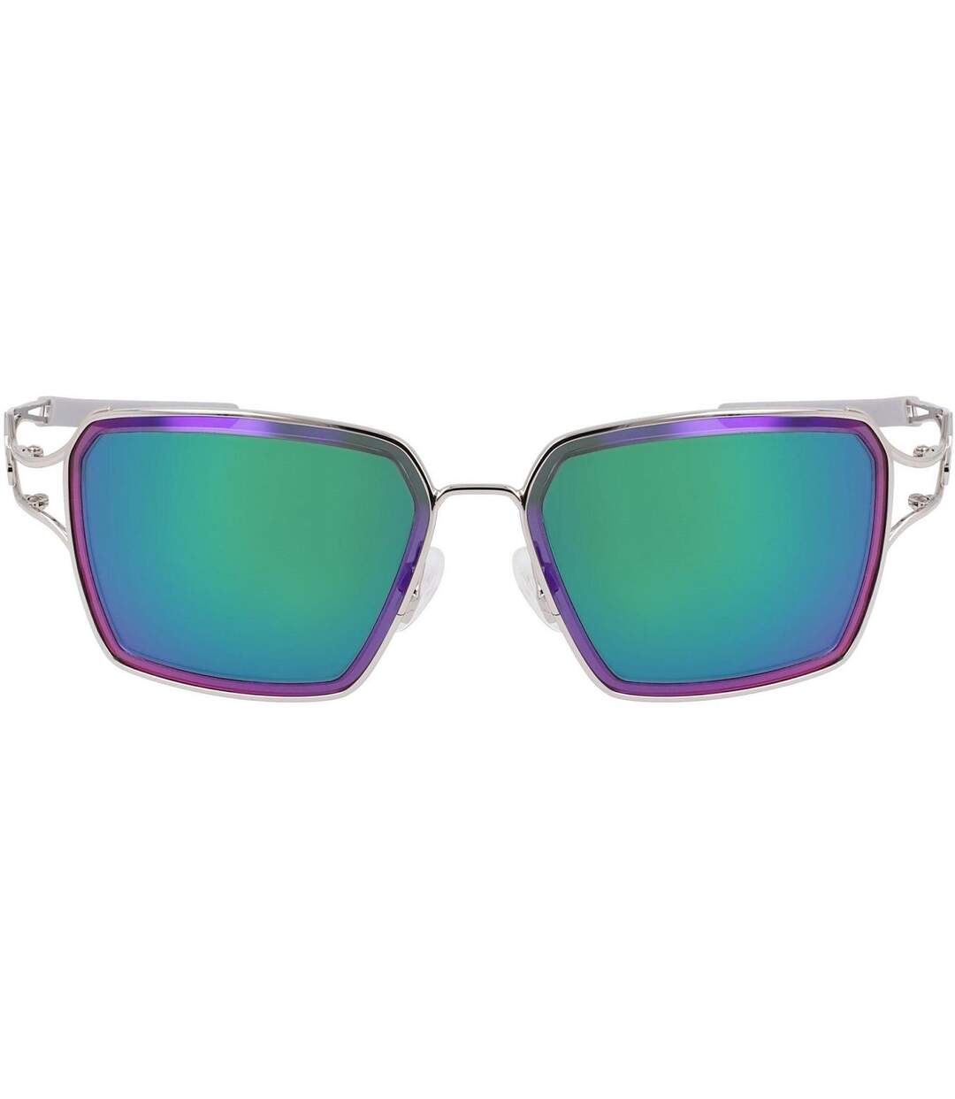 Lunettes De Soleil Motif/style Prisme Adulte Taille Unique Argenté Vert Orange Rouge Nike-4