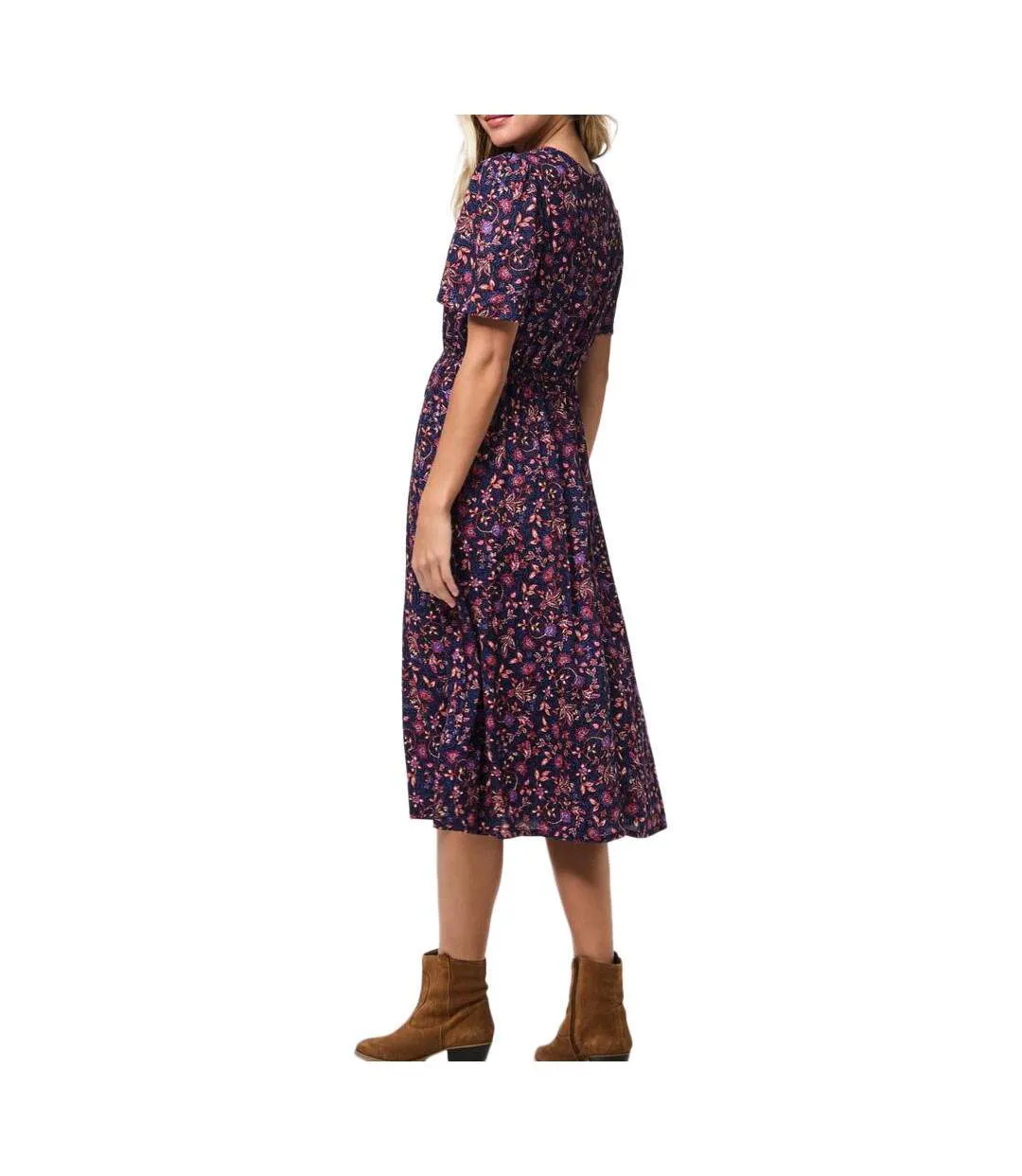 Robe noir/marine femme pieces nera-2