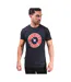 Mens Vinyl Record T-shirt Navy Lambretta-1
