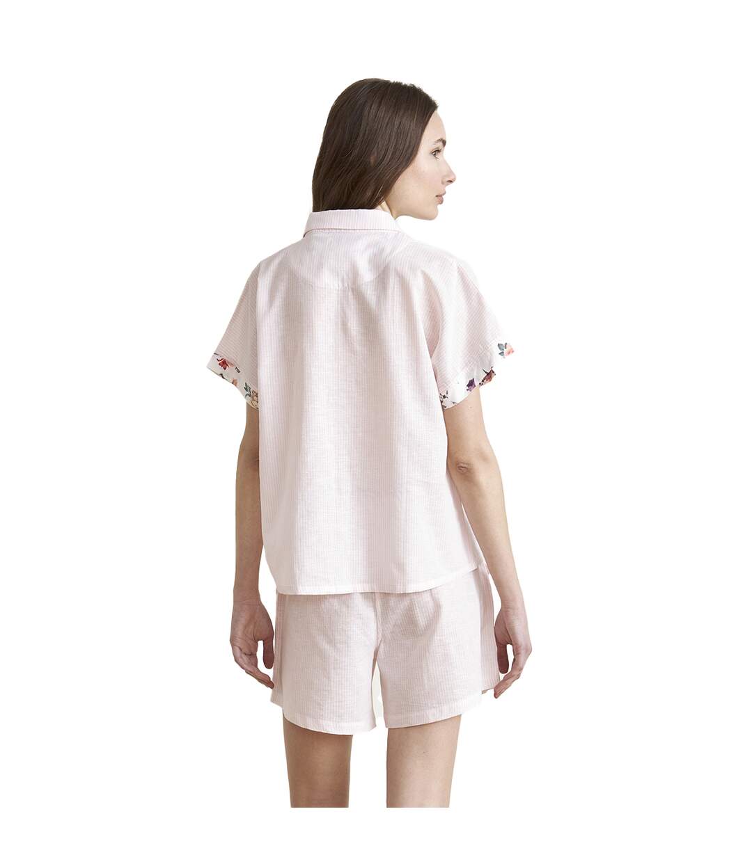 JJBEH0400 Women's Short Sleeve Pajamas-3