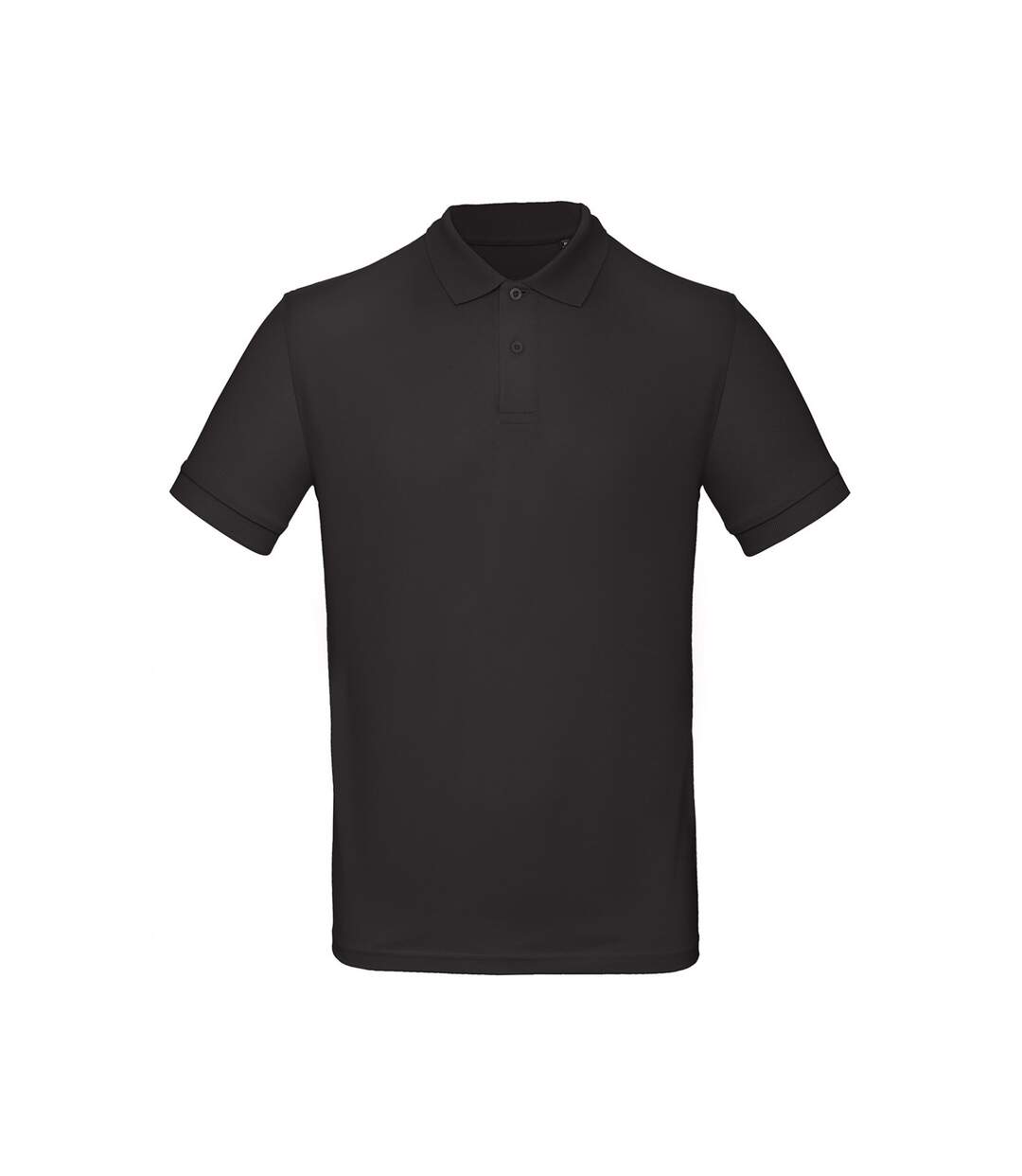 Polo inspire homme noir B&C-2