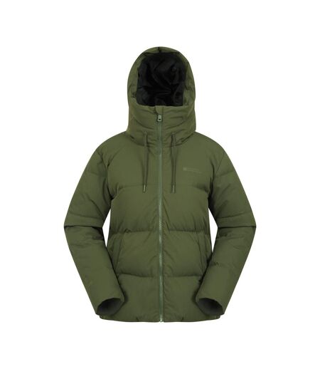 Mountain Warehouse Womens/Ladies Cosy Extreme Short Down Jacket (Green) - UTMW1904