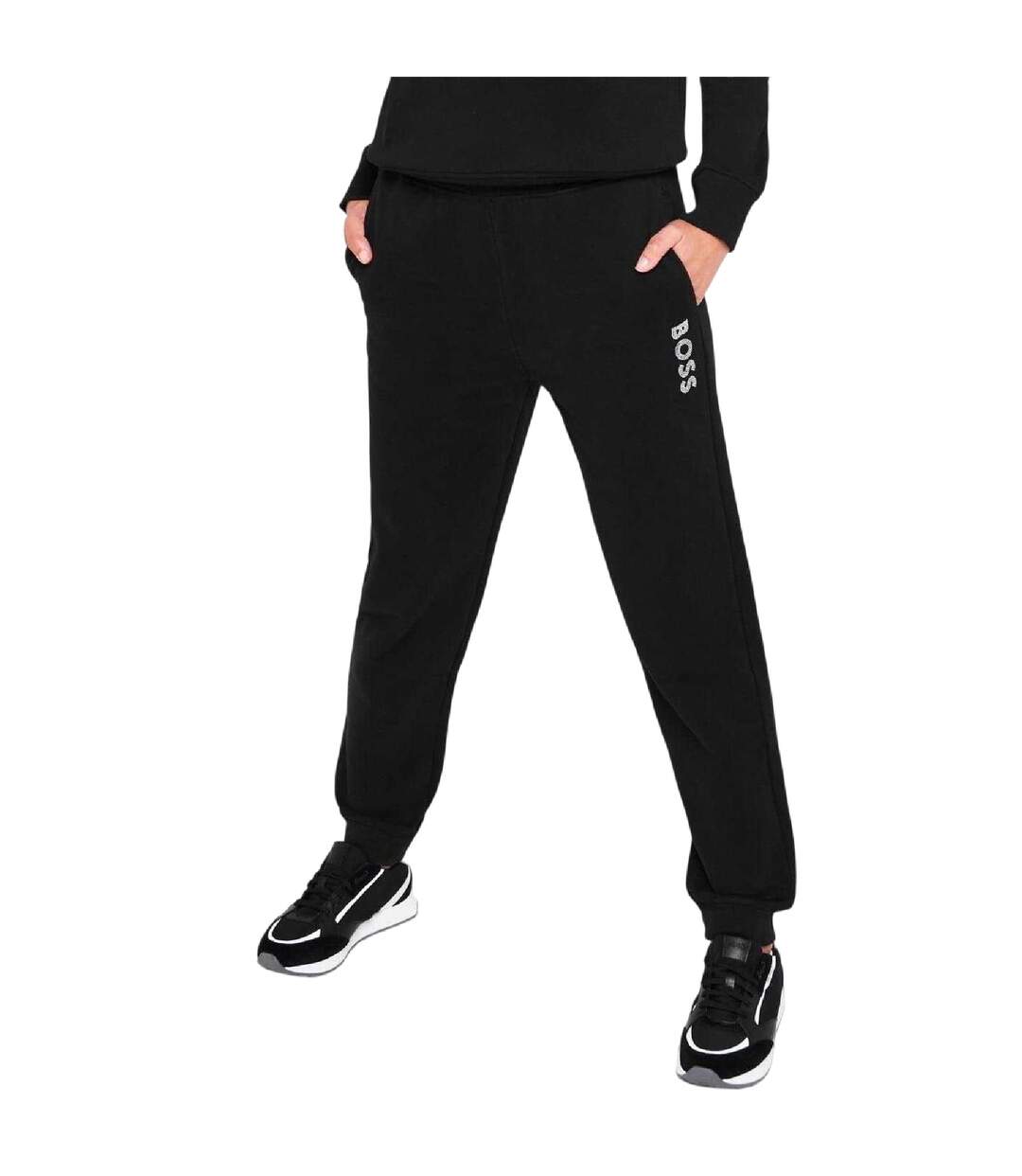 Pantalon De Jogging Enjoy Femme Noir Boss-3