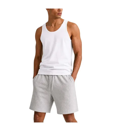 Mens Combed Cotton Regular T-shirt White Casual Classics