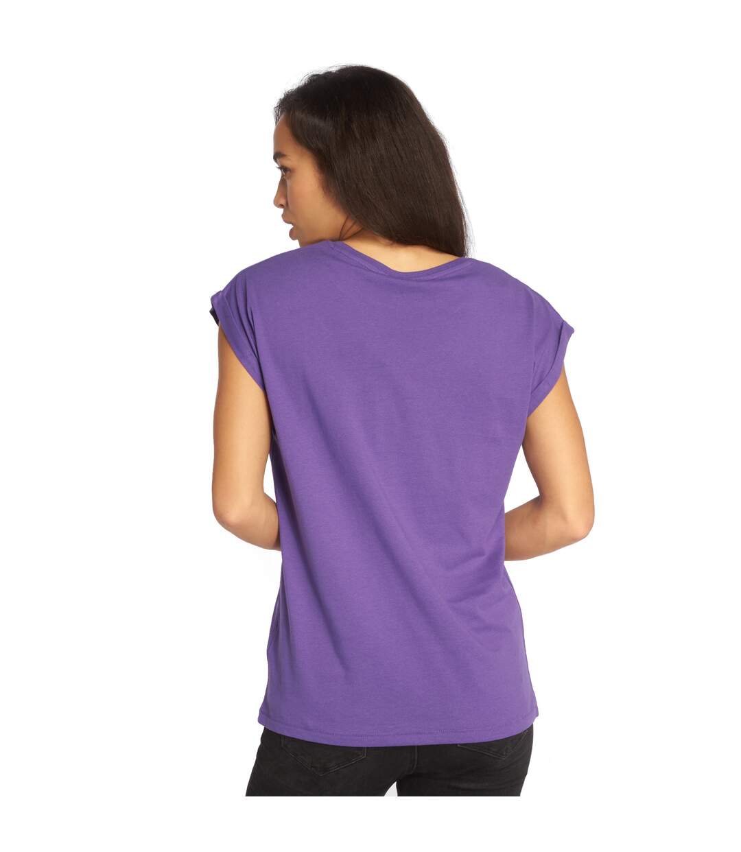 T-shirt Femme Bleu-violet Urban Classics-2