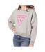 Sweat Gris Femme Guess Lurex Triangle - L