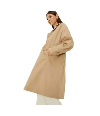 Dorothy Perkins Womens/Ladies Single-Breasted Trench Coat (Cream) - UTDP3510