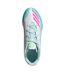 Childrens/kids F50 Lionel Messi Astro Turf Trainers White Pink Blue Adidas-4