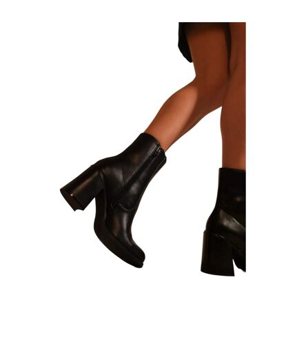 Bottines mi-mollets keisha femme noir Where´s That From