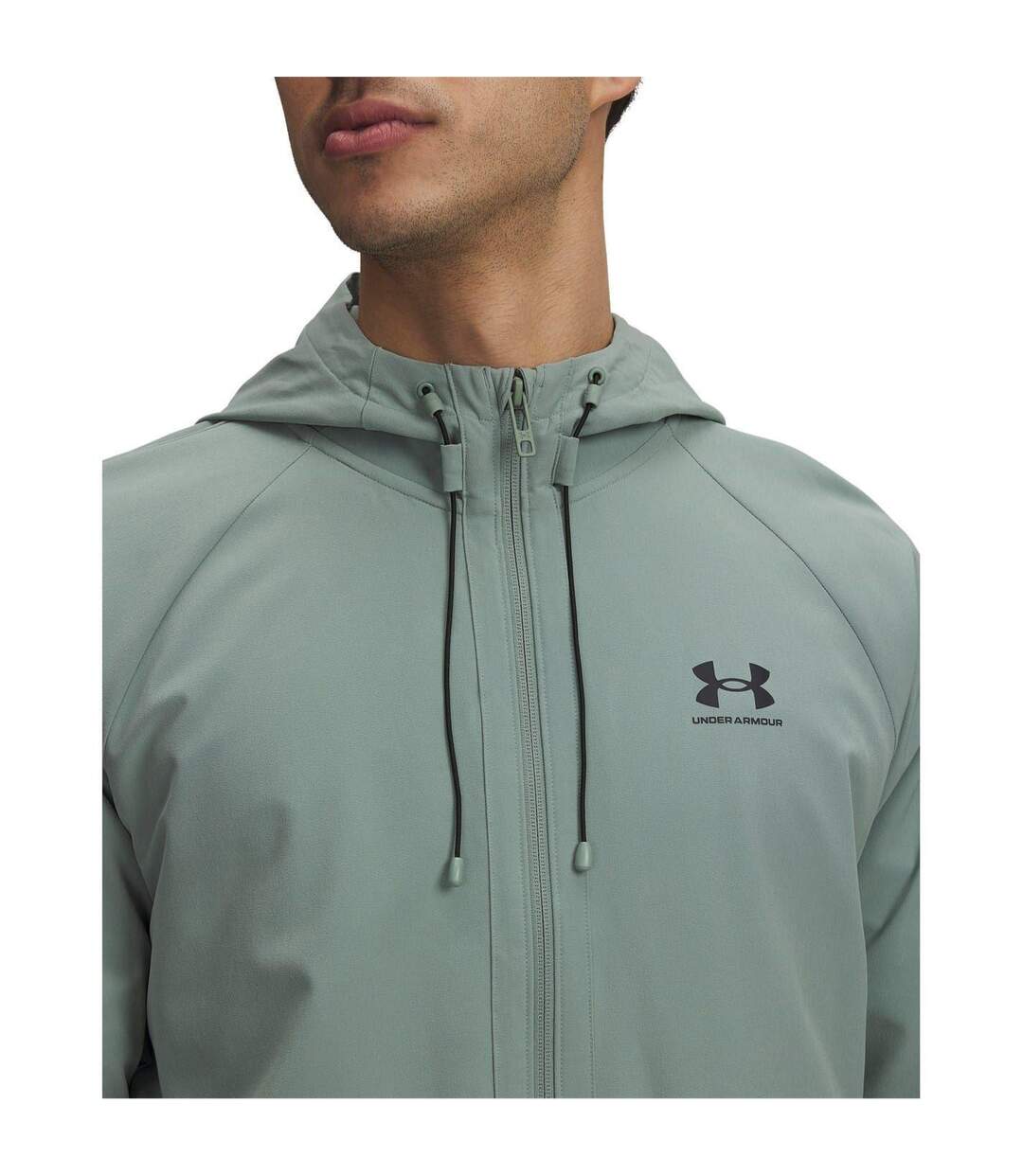 Coupe-vent Motif/style Uni Homme Vert Bleu Under Armour-3