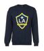 Sweat Motif/style Logo Homme Bleu LA Galaxy-1