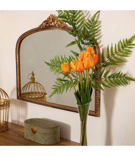 Bouquet de Fleurs Artificielles Tulipes 48cm Orange