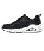 Womens/ladies Tres Air Uno Glitter Trainers Black Skechers-2
