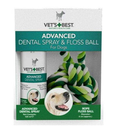 Dog dental kit 120ml white/green Vets Best