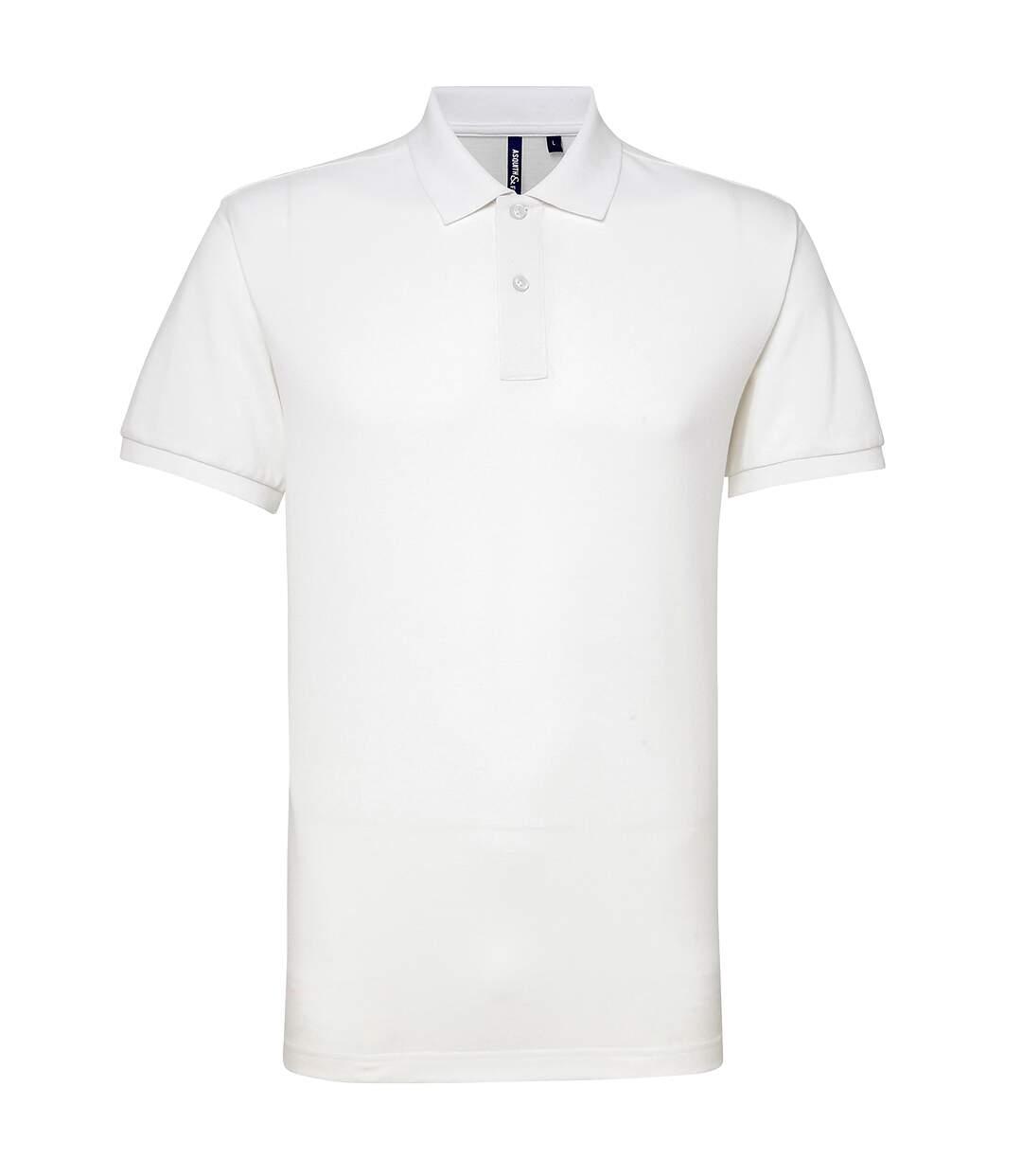 Polo sport homme blanc Asquith & Fox-1