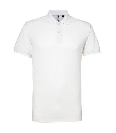 Polo sport homme blanc Asquith & Fox