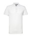 Polo sport homme blanc Asquith & Fox-1