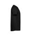 T-shirt Manches Courtes Estoril Homme Noir Uni Roly-4