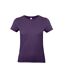 T-shirt e190 femme violet B&C