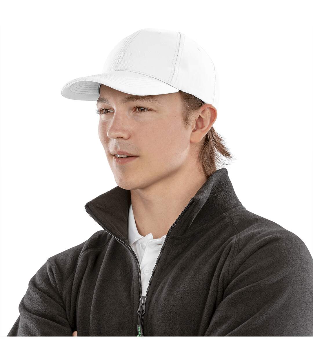 Casquette De Baseball Blanc Result Genuine Recycled-1