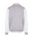 Blouson D'université Basic Homme Gris Chiné Blanc Build Your Brand-2