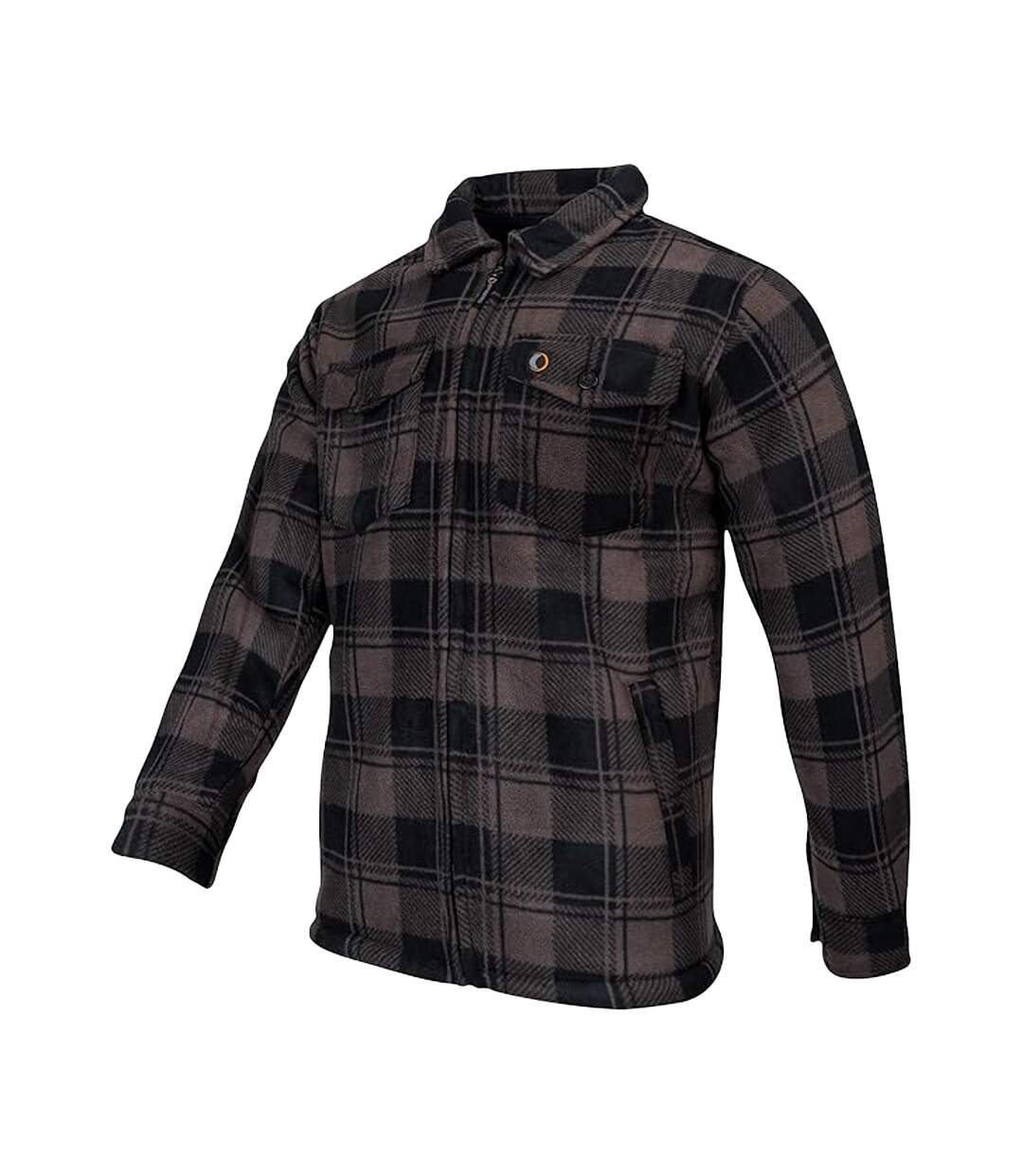 Chemise Motif/style À Carreaux Homme Marron Speero-3