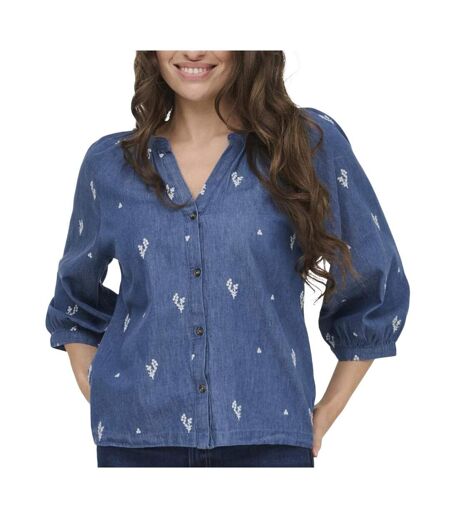 Blouse bleu femme jdy kai
