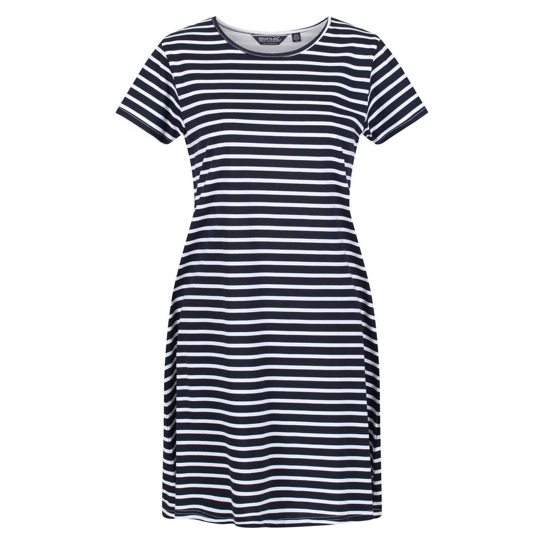 Robe trapèze balia femme bleu marine / blanc Regatta-1