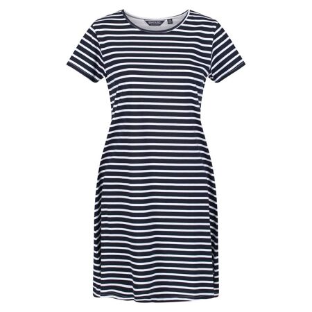 Robe trapèze balia femme bleu marine / blanc Regatta