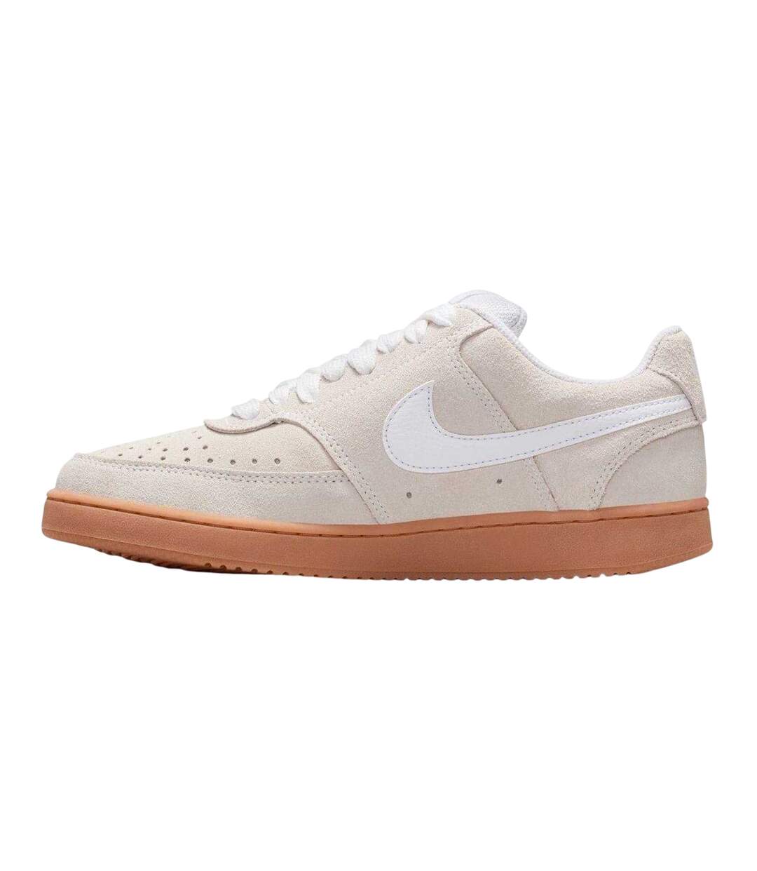Baskets Court Vision Homme Blanc Cassé Marron Pâle Nike-3