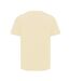 Womens/ladies yala recycled cotton lightweight t-shirt yellow cream Iqoniq-2