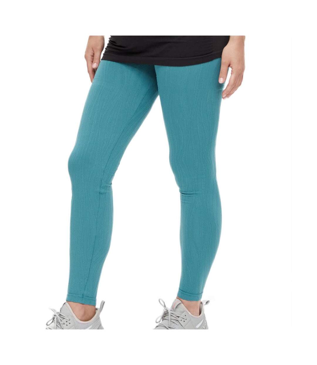 Legging de Grossesse Bleu Femme Mamalicious 20016583 - L/XL-1