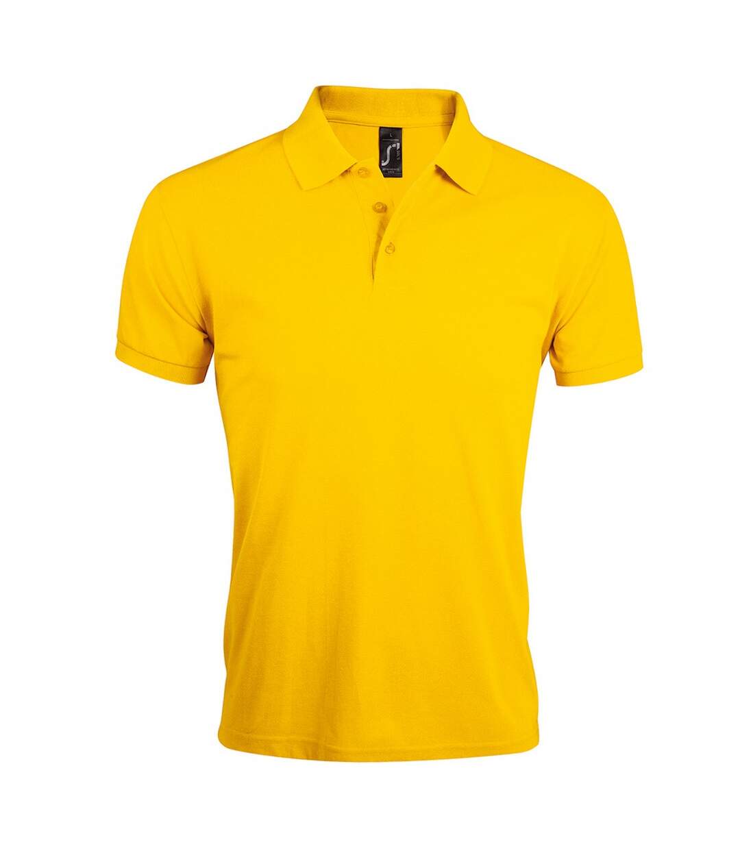 Polo manches courtes prime homme jaune SOLS