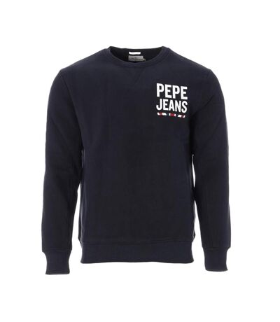 Sweat marine homme pepe jeans edison - l