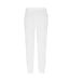Mens Classic Elasticated Cuff Jogging Bottoms White Fruit Of The Loom-2