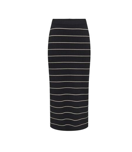 Jupe noir à rayures femme jdy bloom