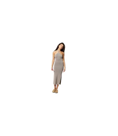 Robe Mi-longue Femme Taupe Jack Wills