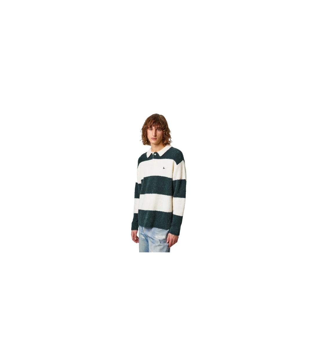 Pull Rugby Motif/style Rayé Homme Conifère Jack Wills-1