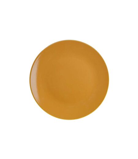 Lot de 6 Assiettes Plates Colorama 26cm Jaune