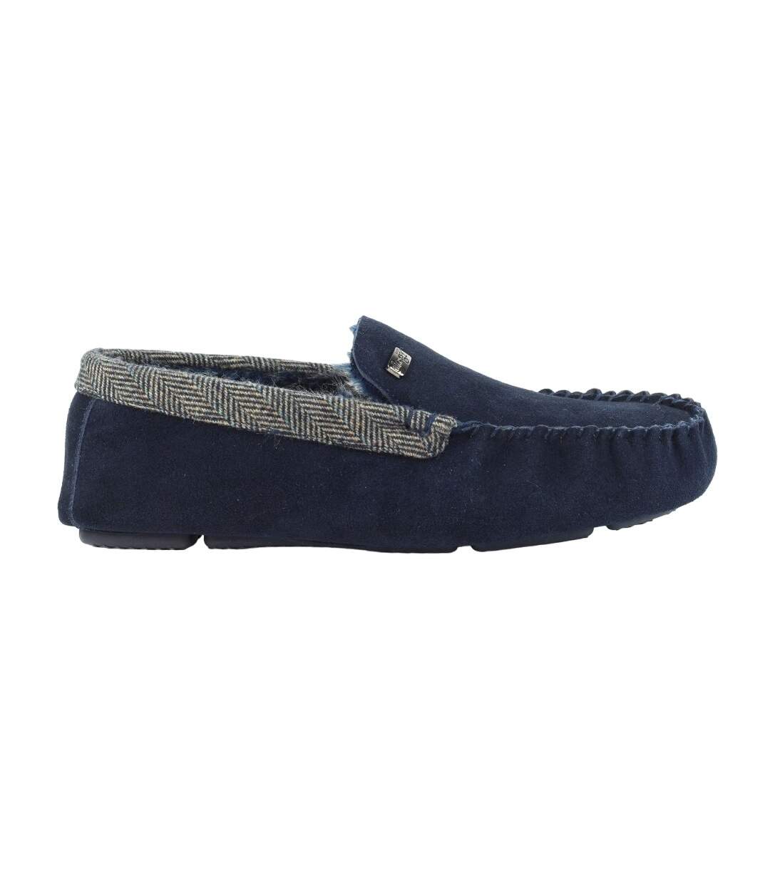 Chaussons worley homme bleu Lazy Dogz