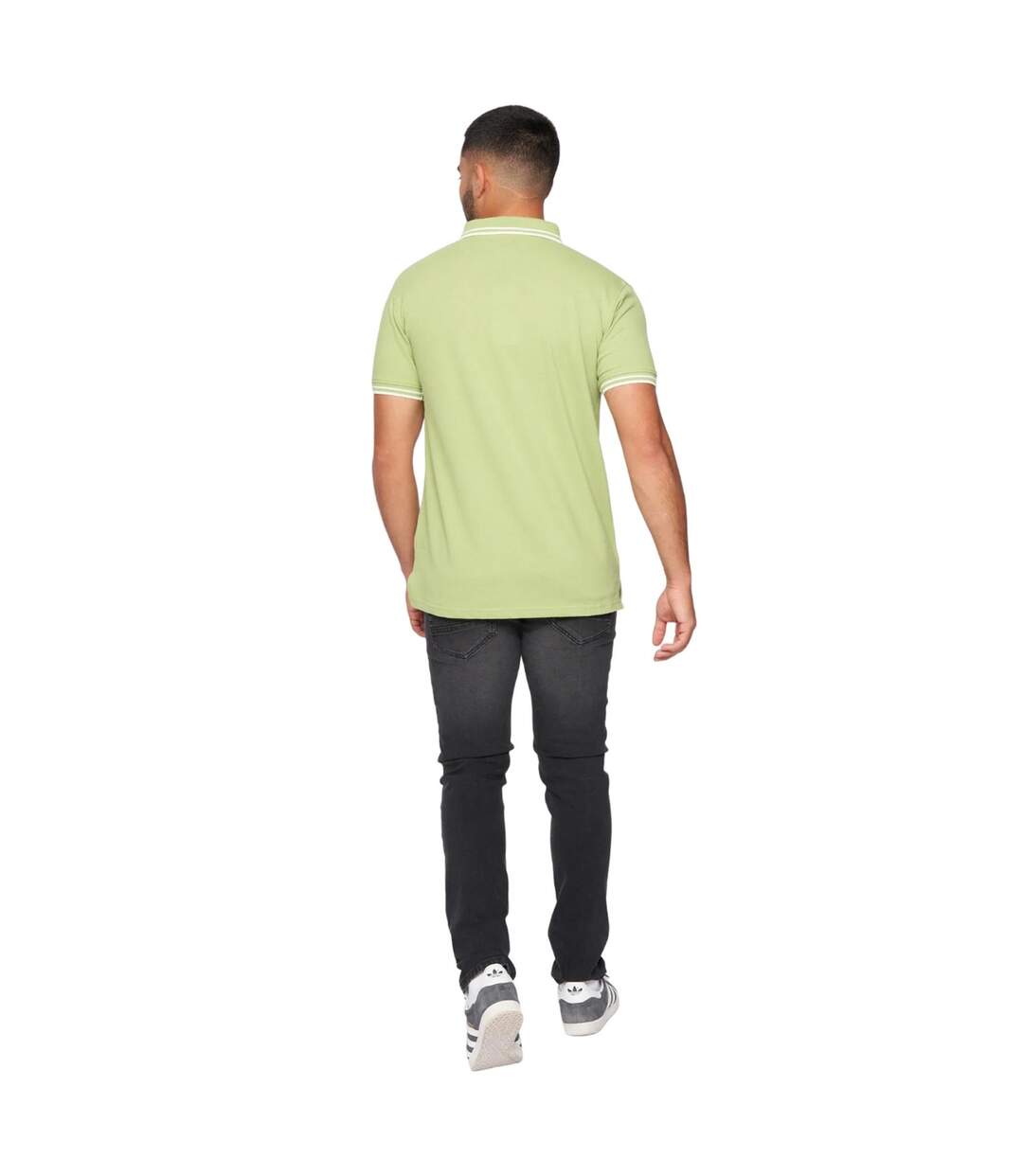 Mens dexon polo shirt green One True Saxon-2