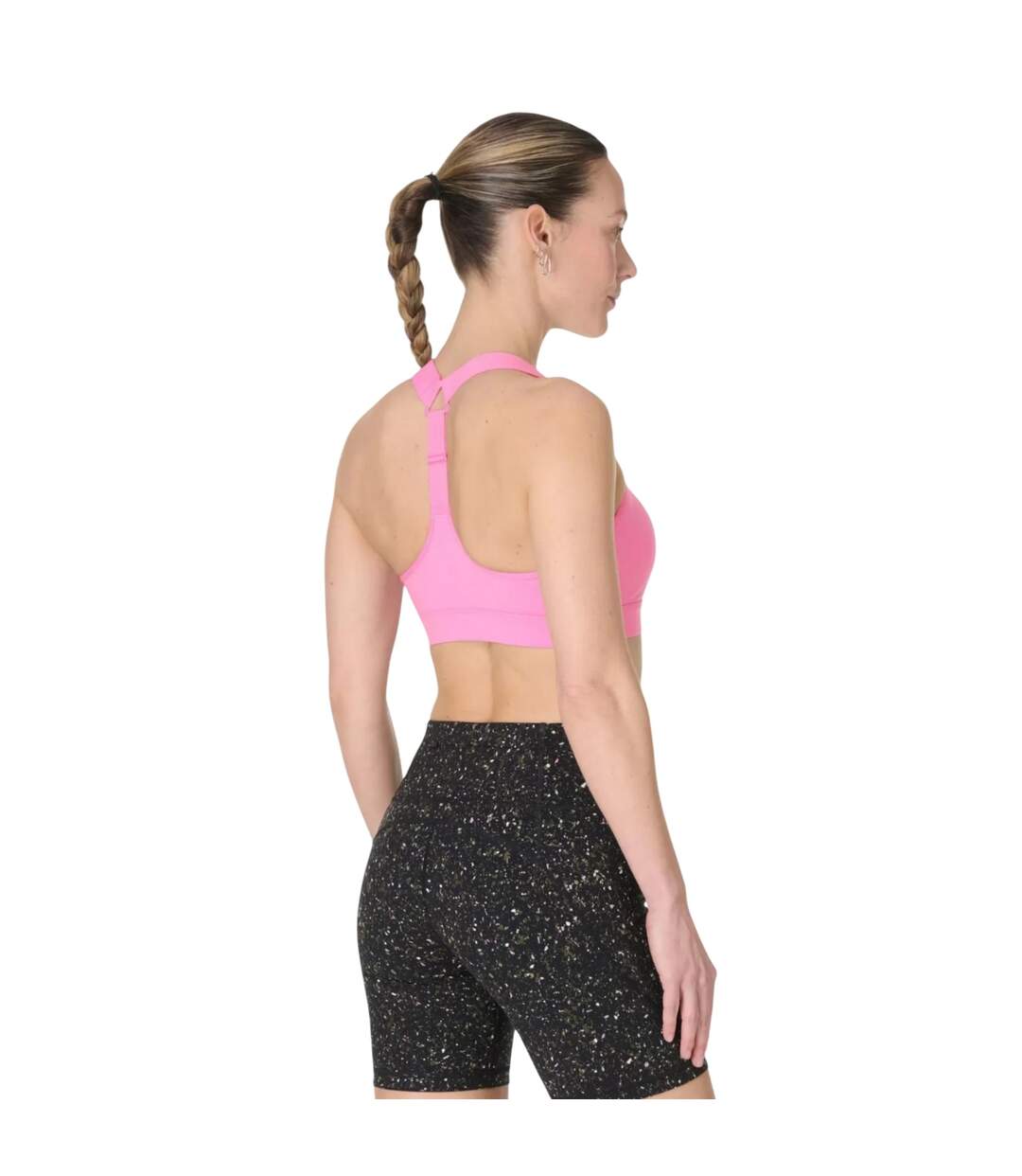 Brassière De Sport Power Femme Rose Fuchsia Sweaty Betty-3