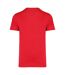 T-shirt Adulte Rouge Coquelicot Native Spirit-2