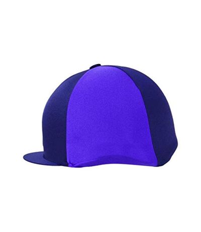 HyFASHION Two Tone Hat Cover (Navy/Purple) - UTBZ884