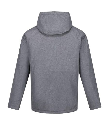Mens Sterlings Iv Waterproof Jacket Storm Grey Marl Regatta