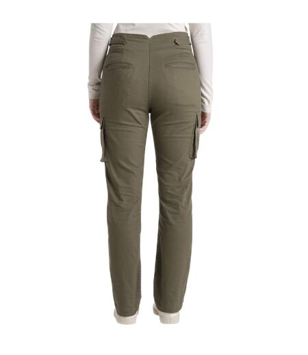 Pantalon araby femme vert kaki Craghoppers